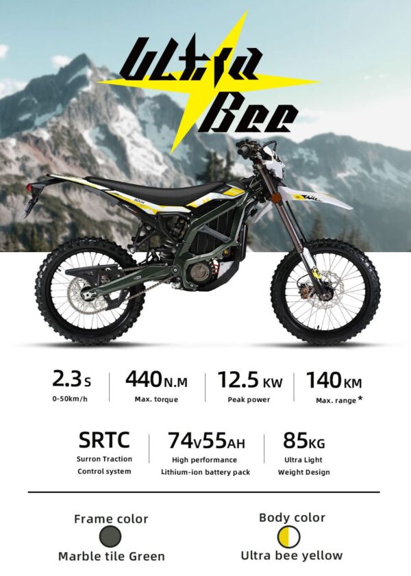 SURRON ULTRA BEE MX ELECTRIC DIRT BIKE